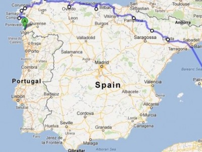EXPEDICION  ORGONITA 2012: REPARTIENDO POR EL MAR CANTABRICO Y GALICIA PARTE 3
