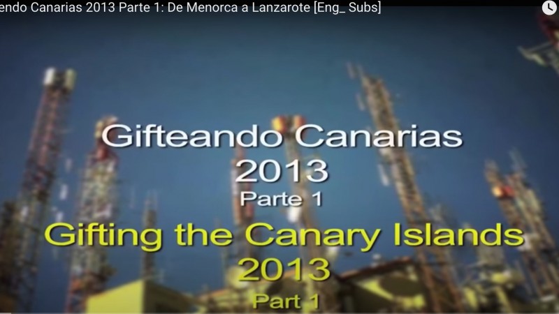 GIFTEANDO LAS ISLAS CANARIAS 2013